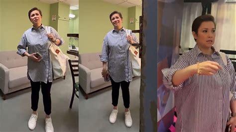 Lea Salonga addresses dressing.